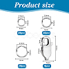 4Pcs 925 Sterling Silver Lobster Claw Clasps STER-PH0003-65-3