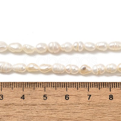 Natural Cultured Freshwater Pearl Beads Strands PEAR-I007-01P-03A-1