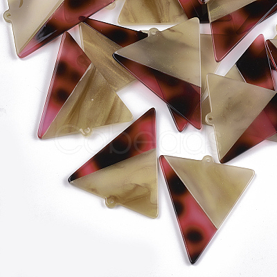 Cellulose Acetate(Resin) Big Pendants KY-S157-20B-1