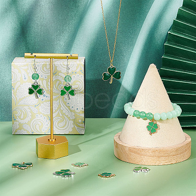 36Pcs 6 Style Alloy Enamel Pendants ENAM-SC0002-88-1