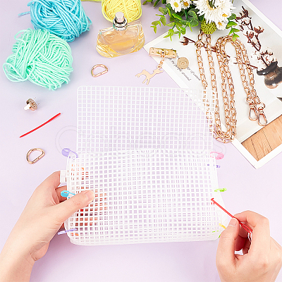 DIY Crochet Bag Making Kits DIY-WH0386-57-1