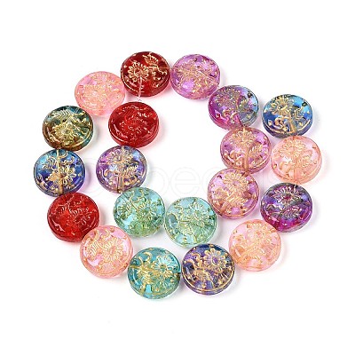 Glass Beads Strands GLAA-T028-09-1