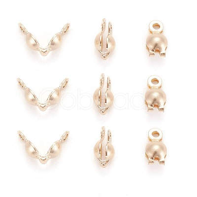Yellow Gold Filled Bead Tips KK-A130-02-1