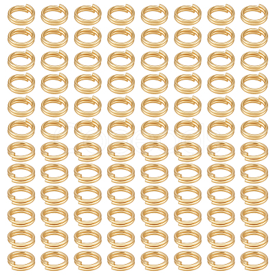 2Sets Brass Keychain Clasps KK-BC0014-47A-1