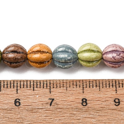 Vintage Handmade Porcelain Beads Strands PR-CBAA37B-09J-1