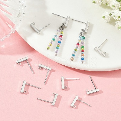 SHEGRACE Brass Stud Earring Findings XGRQ64609-854P-1