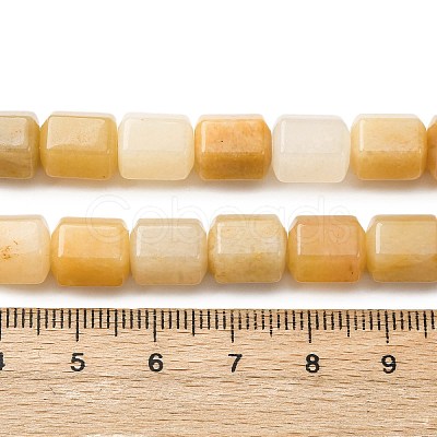 Natural Topaz Jade Beads Strands G-R015-A02-1