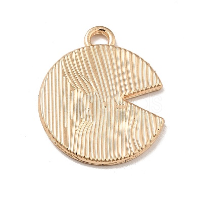 Rainbow Color Alloy Enamel Pendants ENAM-G208-21KCG-1