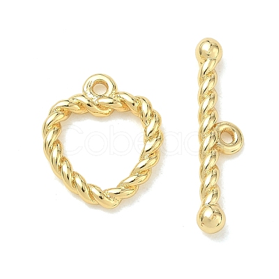 Brass Toggle Clasps KK-CBA42CA-01D-G-1
