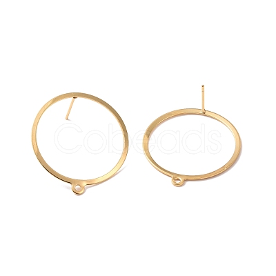 201 Stainless Steel Stud Earring Findings STAS-K241-12G-1