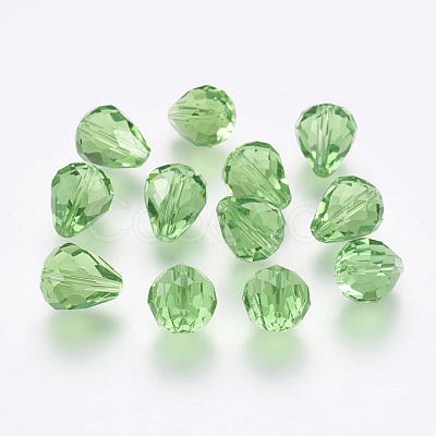 Imitation Austrian Crystal Beads SWAR-F062-12x10mm-16-1