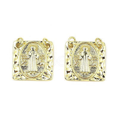 Brass Pendants KK-K346-04G-1
