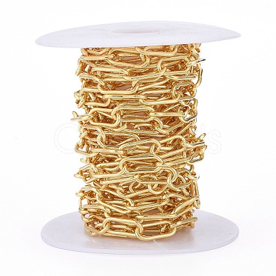 Brass Paperclip Chains CHC-G007-01G-1