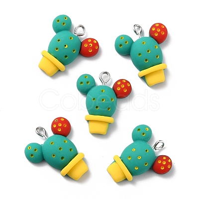 Resin Pendants RESI-C002-25-1