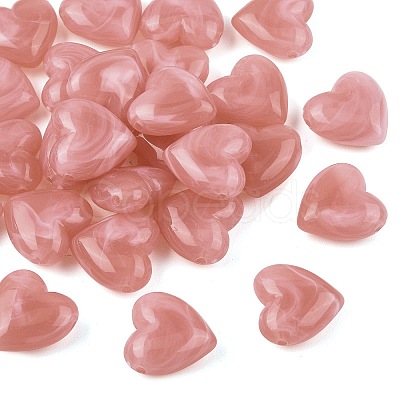 Opaque Acrylic Beads OACR-Z036-01A-02-1