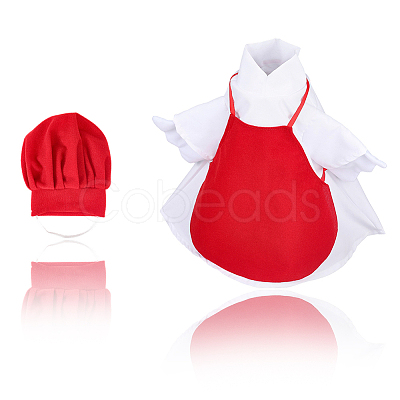 Polyester Clothing Set AJEW-WH20077-001B-1