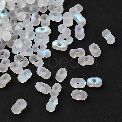 Glass Frosted Seed Beads LS-SEED-NH0002-01C-1