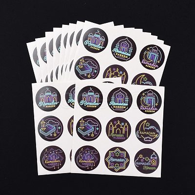 Lesser Bairam Theme Paper Stickers DIY-L063-A03-1