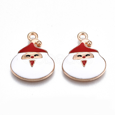 Alloy Enamel Pendants X-ENAM-Q442-040-RS-1