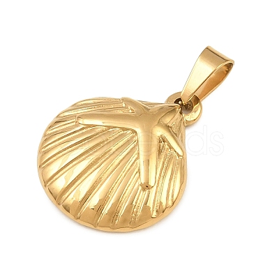 Ion Plating(IP) 304 Stainless Steel Pendants STAS-B141-06G-1