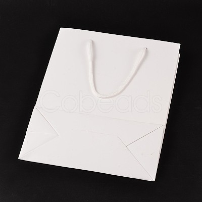 Rectangle Cardboard Paper Bags AJEW-L050A-01-1