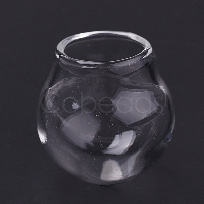 Handmade Blown Glass Globe Ball Bottles BLOW-R004-01-1
