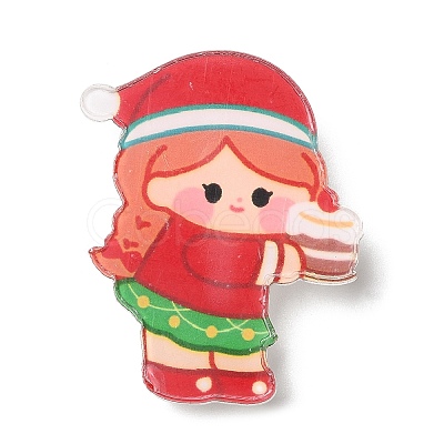Christmas Theme Acrylic Brooch LS-JEWB-E024-01P-04-1