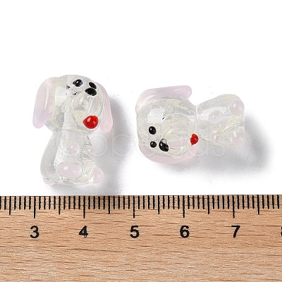 Luminous Handmade Lampwork Beads Strands LAMP-Z007-03A-1