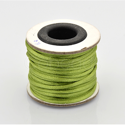 Nylon Satin Rattail Cords NWIR-O001-A-15-1