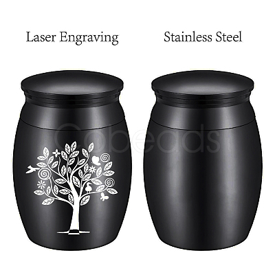 Alloy Cremation Urn Kit AJEW-CN0001-11B-1