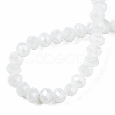 Electroplate Glass Beads Strands EGLA-A044-P2mm-A01-1
