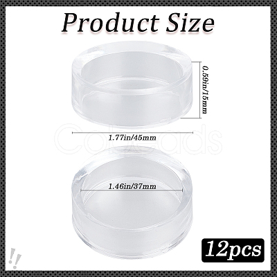 Acrylic Column Necklaces Display Stands ODIS-WH20003-03-1