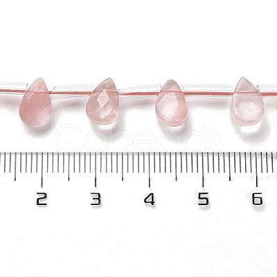 Cherry Quartz Glass Beads Strands G-Q167-A02-02-1