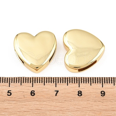 Brass Slide Charms KK-H292-48G-02-1