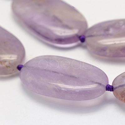 Natural Ametrine Beads Strands G-G695-07-1