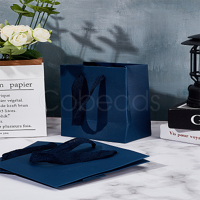 Paper Packaging Bags with Polyester Handles CARB-WH0816-002-1