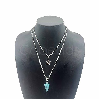 Star Pendant Necklaces NY0119-2-1