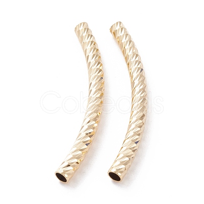 Brass Tube Beads X-KK-Y003-87C-G-1