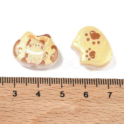 Printed Opaque Acrylic Beads AC-CBA4EF4-10-1