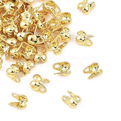 SHEGRACE Brass Bead Tips XGRQ1R759-354G-1