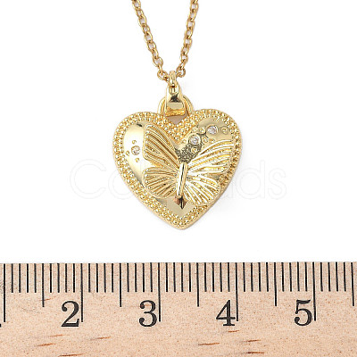 Brass Crystal Rhinestone Pendant Necklaces NJEW-P331-01A-G-1