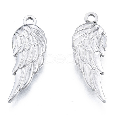 Non-Tarnish 201 Stainless Steel Pendants X-STAS-N098-181P-1