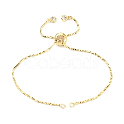 Rack Plating Brass Chain Bracelet Making KK-A142-017G-1
