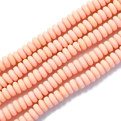 Handmade Polymer Clay Beads Strands X-CLAY-N008-008-35-1