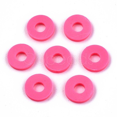 Handmade Polymer Clay Beads CLAY-Q251-4.0mm-77-1