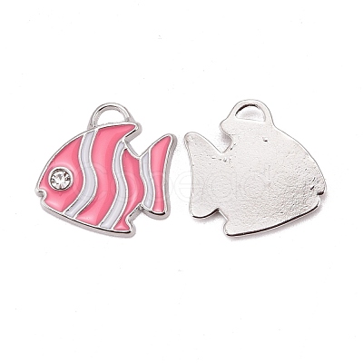 Alloy Enamel Pendants ENAM-P152-M-1