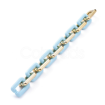 Handmade CCB Plastic Cable Chains AJEW-JB00669-03-1