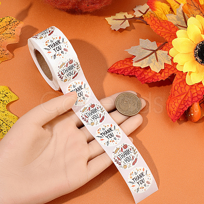 1 Roll Autumn Stickers Roll DIY-SP0005-86-1
