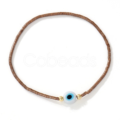 1Pc Glass Seed Beads Stretch Bracelets KP5513-15-1