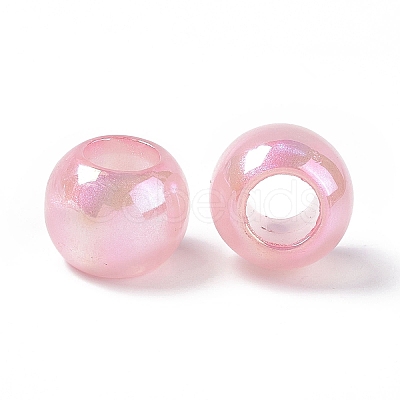 Opaque Acrylic Beads OACR-C008-01A-1